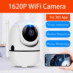 Smart-Dwelling - 1620P IP WiFi Camera Surveillance Security Wireless Monitor, Smart Track, Night Vision, CCTV Video Surveillance