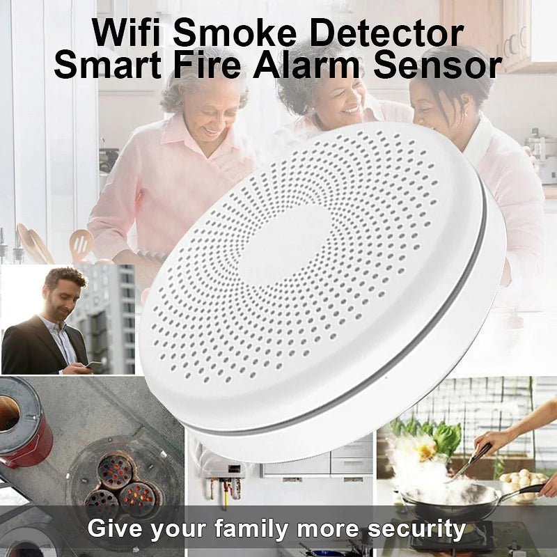 Smart-Dwelling - 2-in-1 WiFi Tuya Smart Carbon Monoxide and Smoke Detector