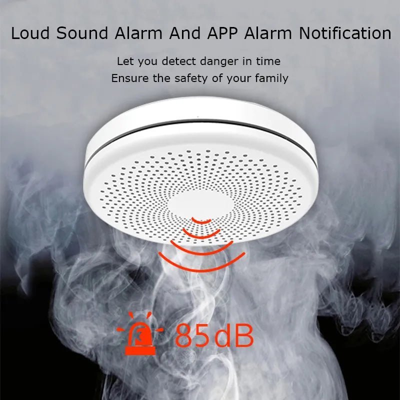 Smart-Dwelling - 2-in-1 WiFi Tuya Smart Carbon Monoxide and Smoke Detector