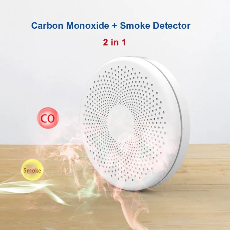 Smart-Dwelling - 2-in-1 WiFi Tuya Smart Carbon Monoxide and Smoke Detector