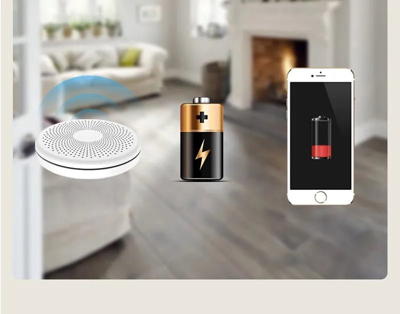 Smart-Dwelling - 2-in-1 WiFi Tuya Smart Carbon Monoxide and Smoke Detector