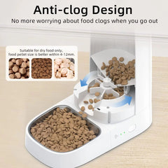 Smart-Dwelling - Automatic WiFi Pet Food Dispenser - Smart Feeder for Cats and Dogs