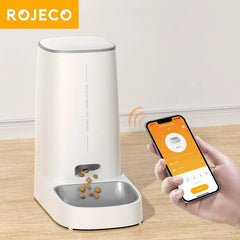 Smart-Dwelling - Automatic WiFi Pet Food Dispenser - Smart Feeder for Cats and Dogs