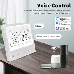 Smart-Dwelling - Tuya Smart WIFI Room Thermostat Water/Gas Boiler Electric Floor Water Heating Temperature Controller Google Alexa Yandex Alice