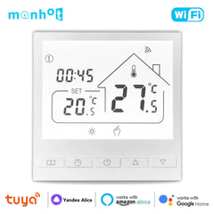 Smart-Dwelling - Tuya Smart WIFI Room Thermostat Water/Gas Boiler Electric Floor Water Heating Temperature Controller Google Alexa Yandex Alice