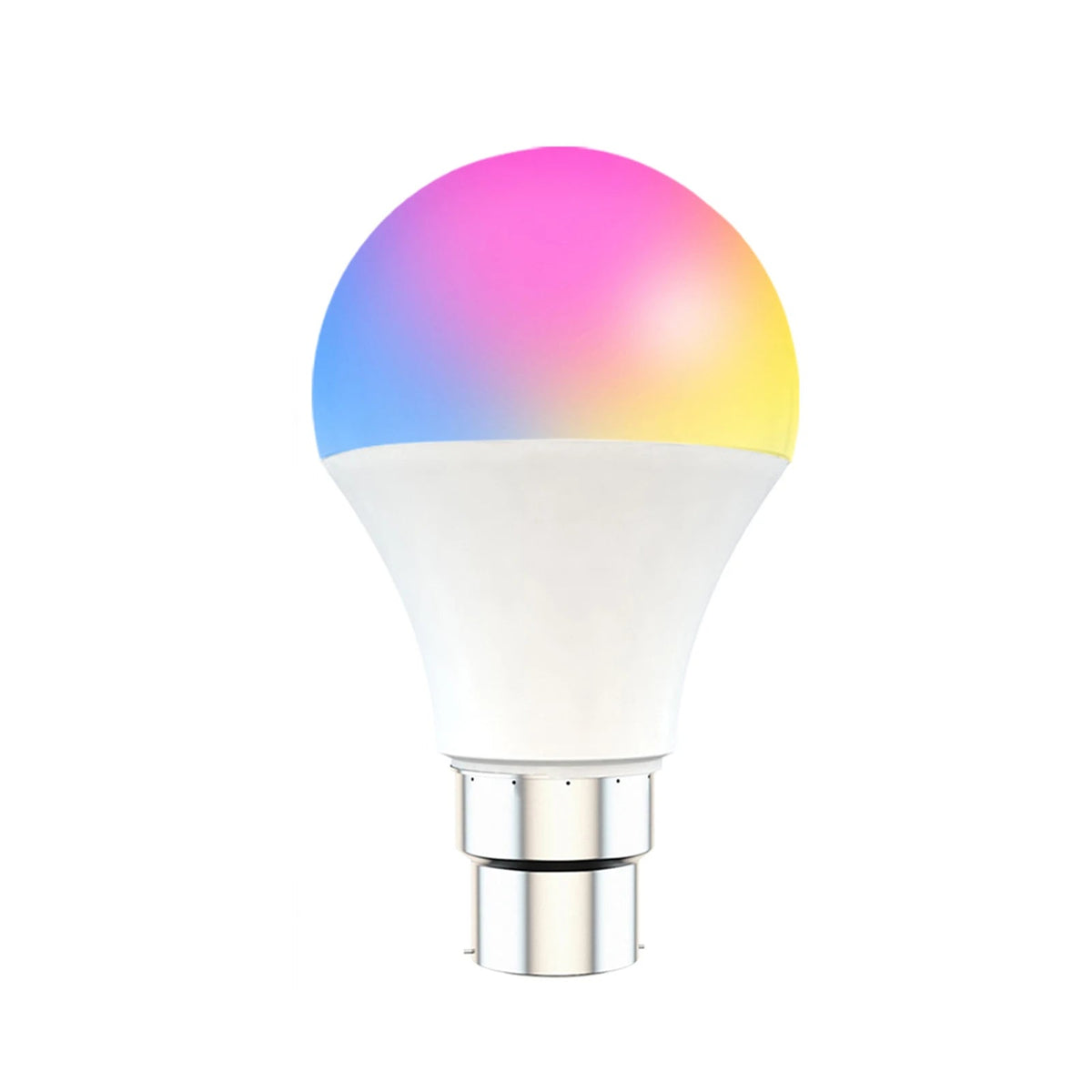 Smart-Dwelling - Tuya WiFi Smart Dimmable Bulb RGBCW LED Light: Smart Life App Control, Compatible with Alexa, Google Home, Alice