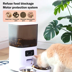 Smart-Dwelling - Smart WiFi Pet Feeder With or Without Camera and Dual Power System - 5L