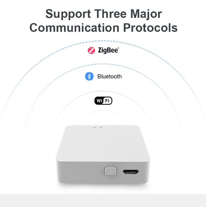 Smart-Dwelling - Tuya Multi-Mode ZigBee Bluetooth Gateway Hub - Smart Home Connectivity