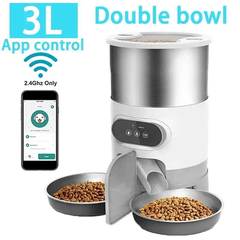 Smart-Dwelling - Tuya Smart APP Pet Feeder Cat And Dog Automatic Food Dispenser