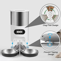 Smart-Dwelling - Tuya Smart APP Pet Feeder Cat And Dog Automatic Food Dispenser