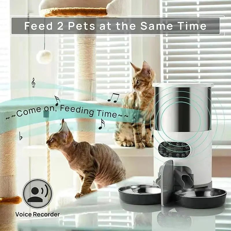 Tuya Smart APP Pet Feeder Cat Dog Automatic Food Dispenser Smart Dwelling