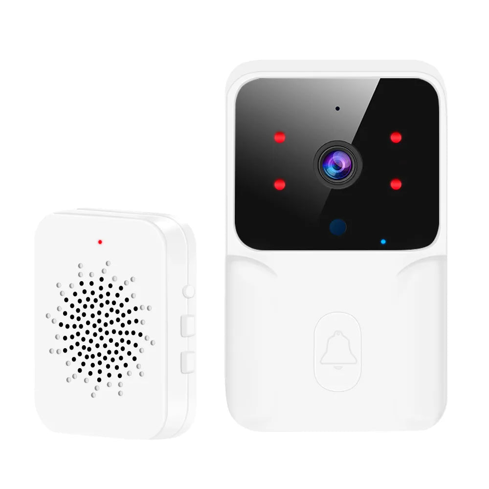 Smart-Dwelling - Tuya Smart Video Doorbell – Wireless HD Camera, PIR Motion Detection, IR Alarm, WiFi Intercom, Smart Home System